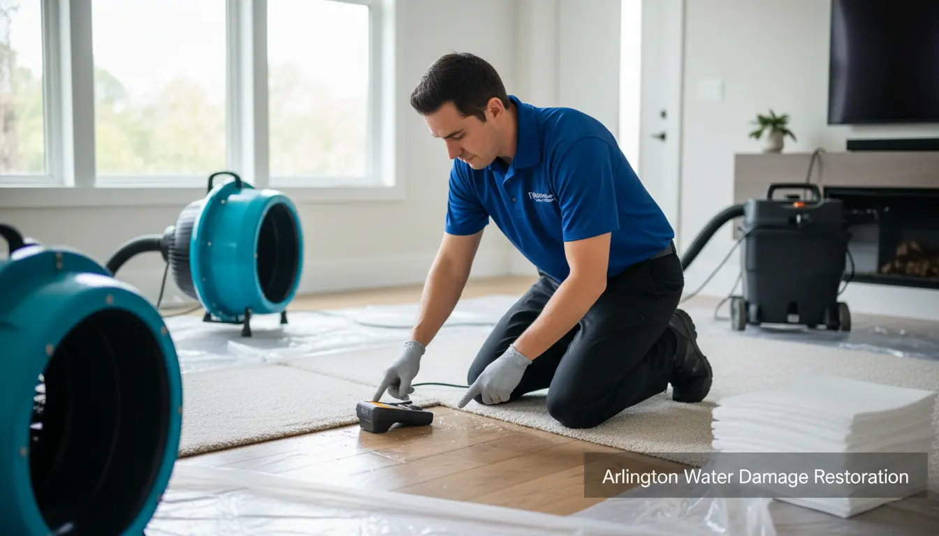 What To Do After Water Damage: Arlington Resident’s Checklist