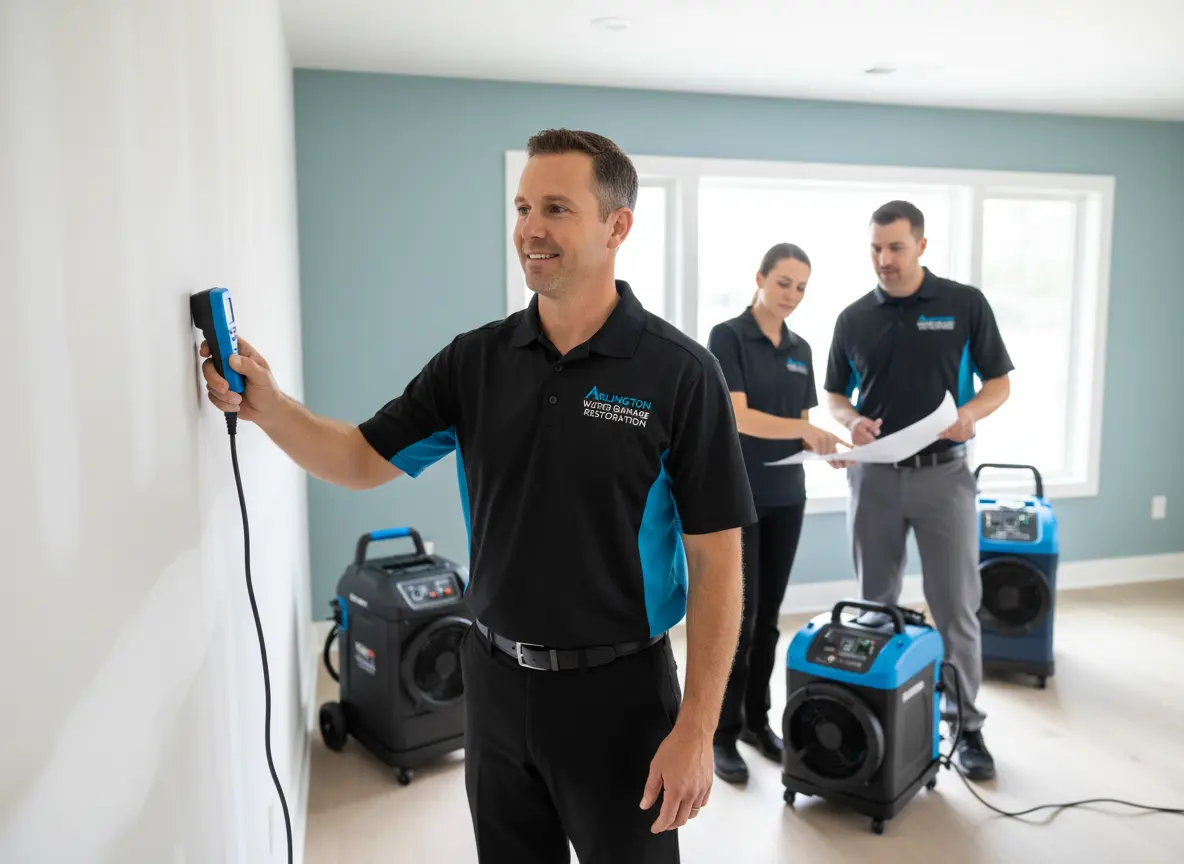 Water Damage Restoration in Arlington